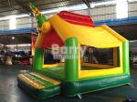 Durable Caterpillar Castle Kids Inflatable Bouncers For Backyard / Playground