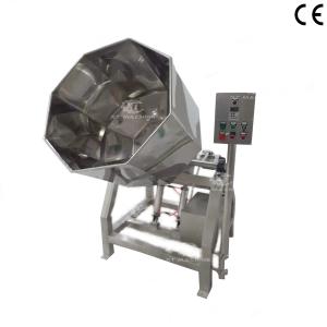 China Customizable Automatic Mixing Nut Flavoring Machine Octagonal Snack Seasoning Machine for Food Industry on sale