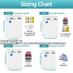 Clothing Vacuum Compression Bag With Hand Pump Space Saver Storage Pouch Travel