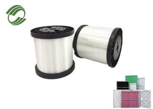 China 25 Micron PP Monofilament Yarn 0.15mm Air Mesh Filter 17-35% Elongation factory