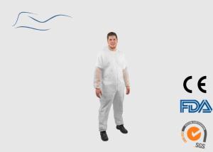 China Lightweight Disposable PPE Coveralls Polypropylene With Hood Various Size factory