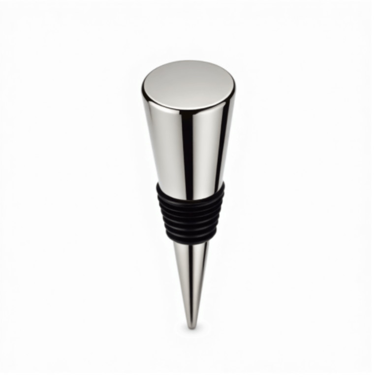 3D Die Struck Design Vintage Brass Wine Stopper With Customized Logo