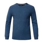 Round Neck Fashion Mens Warm Winter Sweaters Custom Logo Multi Colored