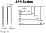5016 series metal wire furniture staples high quality best price sofa staples