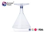 Anniversary Plastic Champagne Glasses 138Ml PS Disposable Champagne Flutes