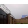 Buy cheap Nigeria BTO-22 Galvanized Razor Wire Coils With Loops Paid Naira from wholesalers