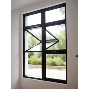 China Flexible Single / Double / Triple Glass Windows Folding Aluminum factory