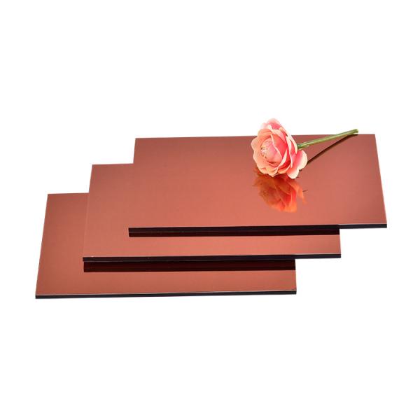 Excellent Weather Resistance and Silver/Golden/Black/Tea Mirror Aluminum