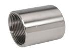 ASTM S32750 6000LB NPT Forged Pipe Fittings , Stainless Steel Coupling