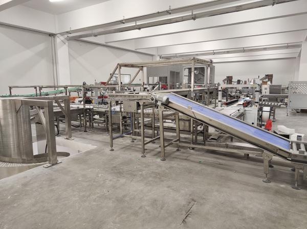 Multi-blades Bread Packaging Line For Smooth And Accurate Paper Bag Width 180mm