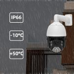 YGHT 20X 5MP 10-inch Dome IP Camera 1/2.8 CMOS 20X Optical Zoom Humanoid