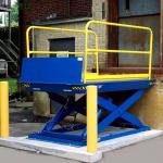 2000kg Hydraulic Lift Loading Dock Stationary Hydraulic Scissor Dock Lift