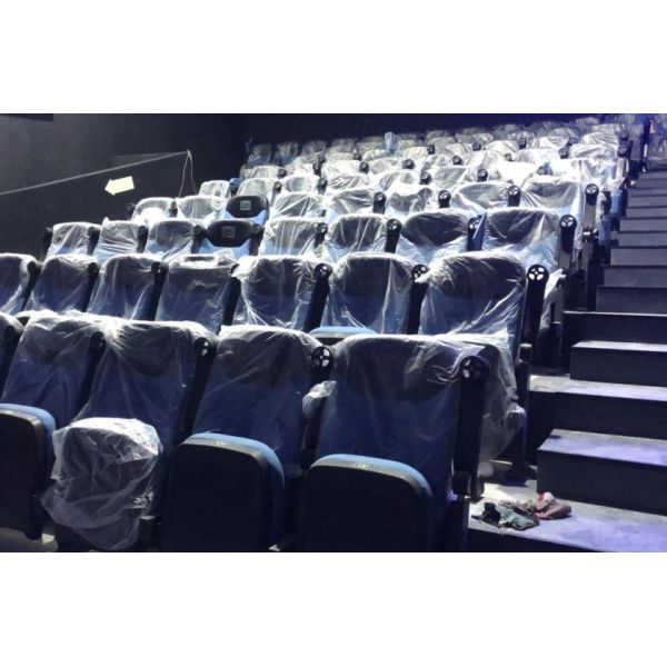 Completed theater seating project reference showing our work quality