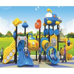 Residential Kids Playground Slide 1048cm Antistatic Anticrack