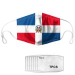 National Flag Unisex Anti Pollution Printed Face Mask