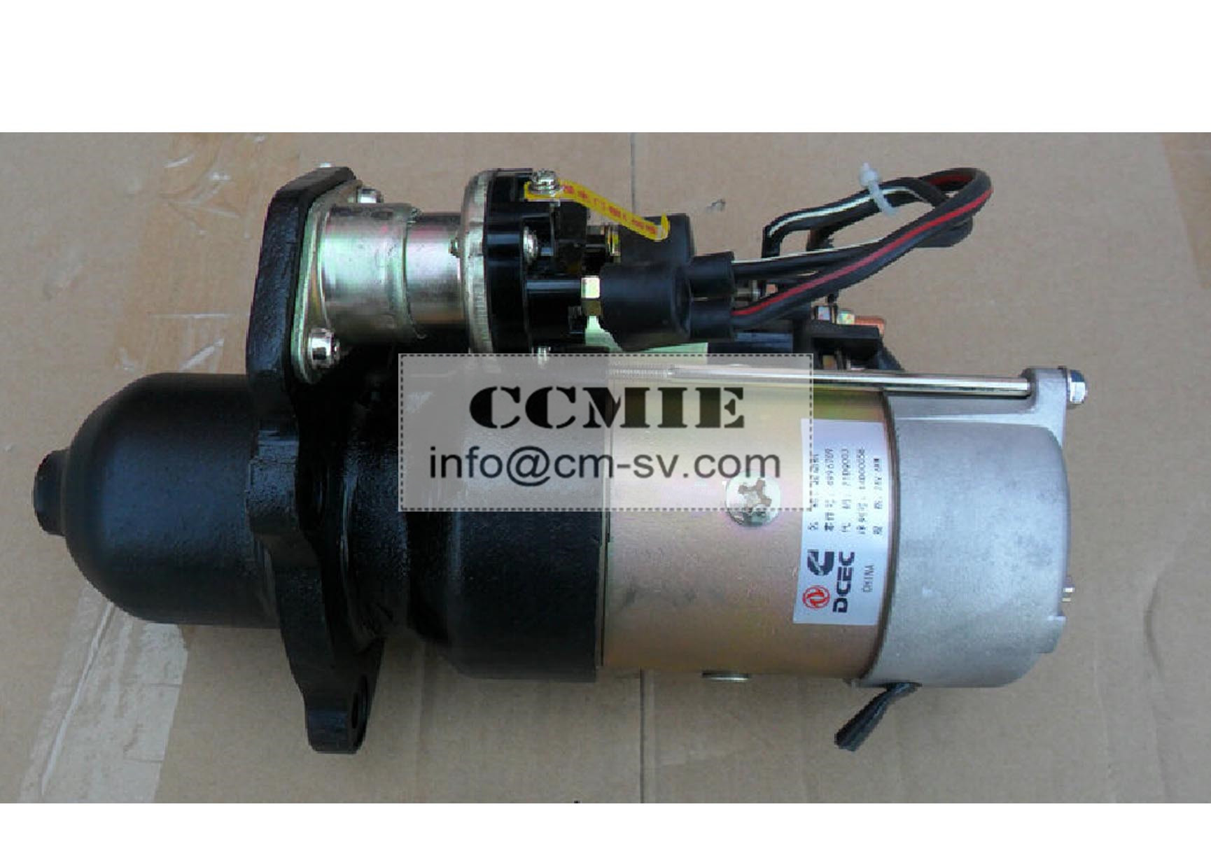 ISDE Diesel Engine Auto Tractor Trailer Engines , Semi Truck Engine Starter Replacement