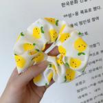 Cloth Stretchy Hair Ties Bobbles Rope Large Intestine Girl Horsetail Head