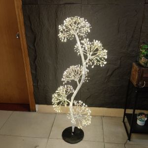 Christmas tree with 5 dandelion ornaments, height 1.2M and 1.5M, ironwork LED
