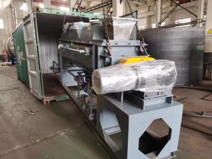 China Ss304 316 Hollow Paddle Dryer Machine Electric Sludge Slurry Rotary factory