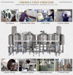Semi Auto / Manual Control 15BBL Large Beer Brewing Equipment Electric Heating