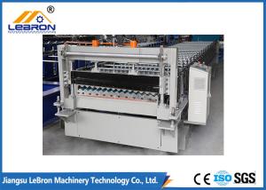 China High Efficiency Roof Corrugated Sheet Roll Forming Machine Long Service Time factory
