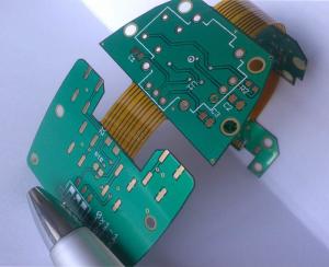 China Customized Rigid Flex Circuit Board / Six Layer FR4+Polyimide HASL Surface Finishing factory