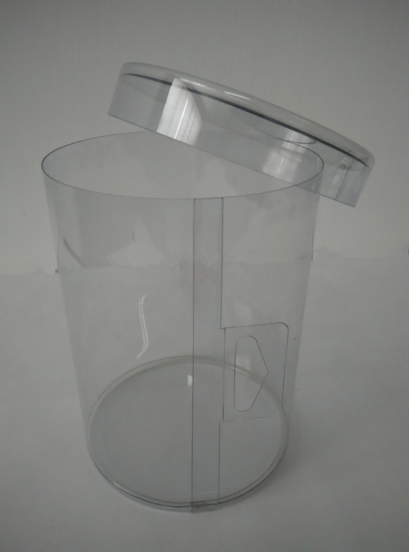 Transparent cylinder type blister packaging