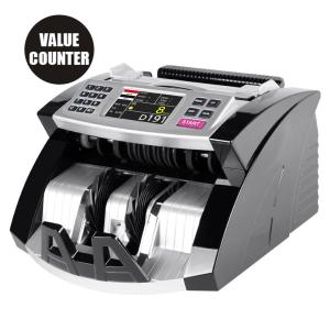 China Dinar IQD Iraq Money Counter TFT Screen SGD Currency Counting Machine With Denomination factory