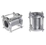Flexible Compensator Stainless Steel Expansion Bellows SS304 SS316 Flange Metal