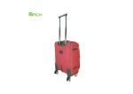 Snow Flake Soft Sided Luggage with Flight Wheels