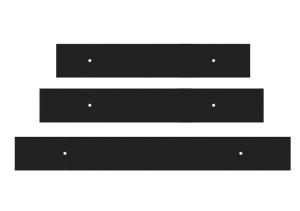 China Black Foam Squeegee Rubber Refills Without Metal Frame factory