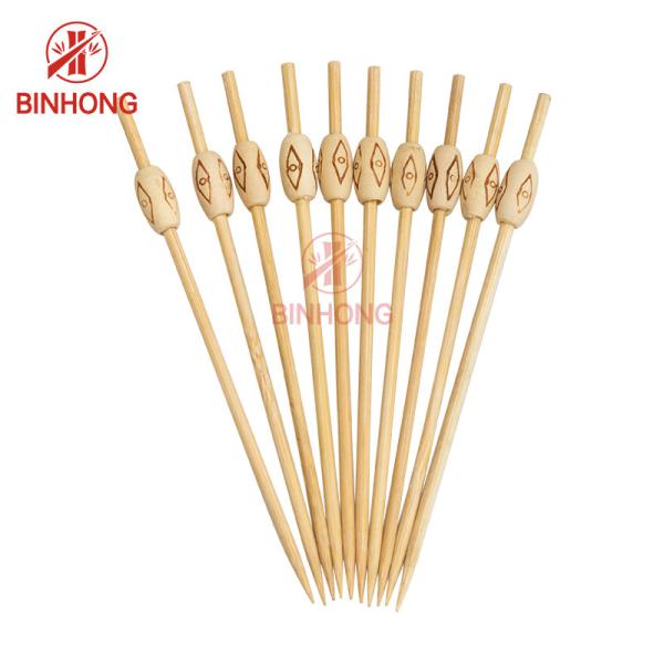 China Easily Cleaned ISO9001 10.5cm Bamboo Cocktail Picks factory