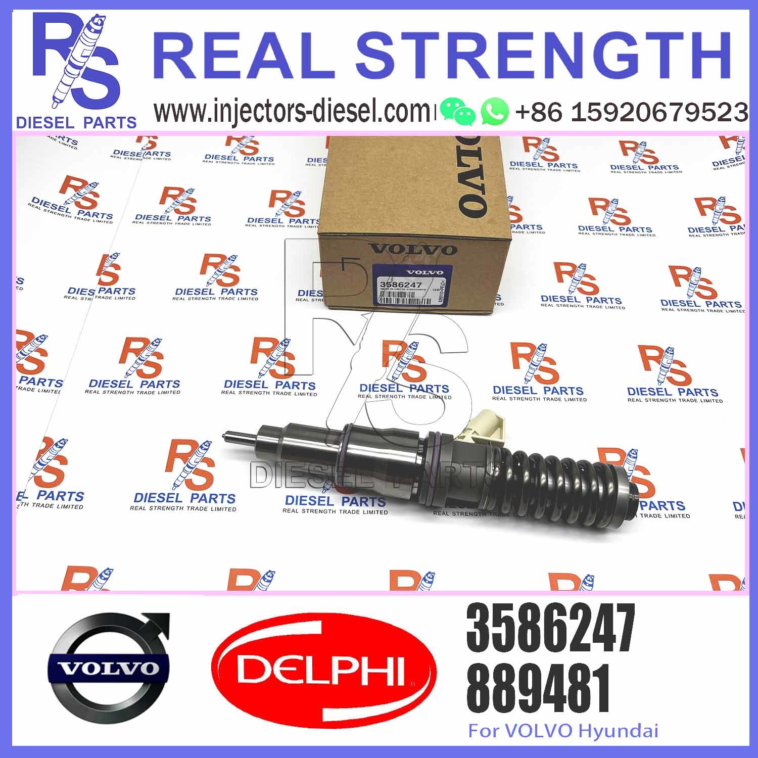 Injector 3586247 03586247 21586294 BEBE4C10001 BEBE4C15001 Diesel Injector for V-O-L-V 9.0