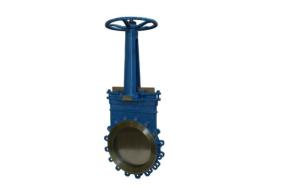 China Stainless Steel Knife Gate Valve Flanged DN25 PN 10 ANSI 150 LBS factory