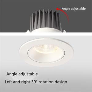 China Infrared Radiation Ceiling LED Downlight 15W Power Consumption 4000K factory