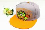 Hip Hop Peaked Visor Snapback Baseball Caps Adjustable 7 - Hole Plastic Closure