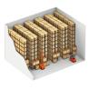 Buy cheap Strong Loading Support Steel Pallet Racks , Storage Solutions Conventional from wholesalers