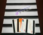 0.10mm Hico / Loco Magstripe Overlay For Recycled Magnetic Strip Card