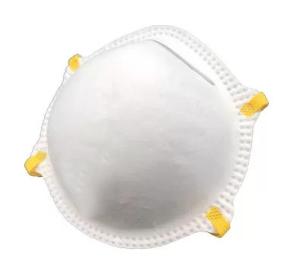 China Light Weight FFP2 Face Mask , Cupped Face Mask With Adjustable Aluminum Nose Clip factory