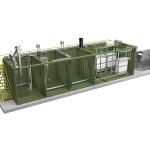Customizable Packaged Sewage Treatment Plant Units For Hotel Resorts And Village