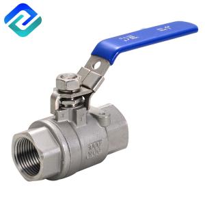 China BSPT Investment Casting Ball Valve Female Thread Stainless Steel 304 DN8 factory