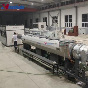 China HDPE Polyethylene Underground Plastic Water Gas Supply Pipeline Making Machine factory