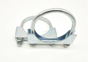 China Galvanized U-Bolt Steel Exhaust Clamp For Pipe Size 2&quot; factory