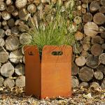 Rust Free Iron large Metal Bucket Planter For Inhance Outdoor Gardening