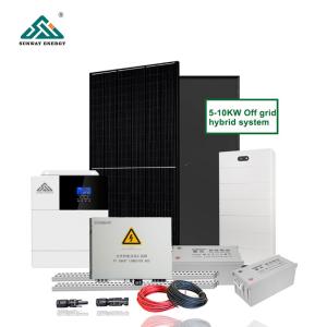 China Stackable Off Grid Solar System Universial In Hybrid Mode 48Vdc factory