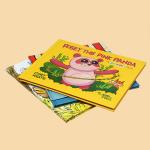 English Story Educational Hardcover Book Printing For Children Reading
