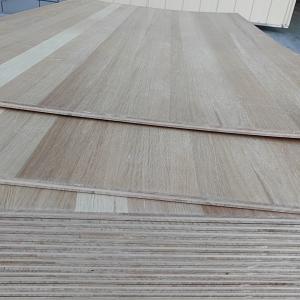 China FSC 100% Certified 3mm-50mm White Oak Veneer Panels with Paulownia Wood Core Board factory