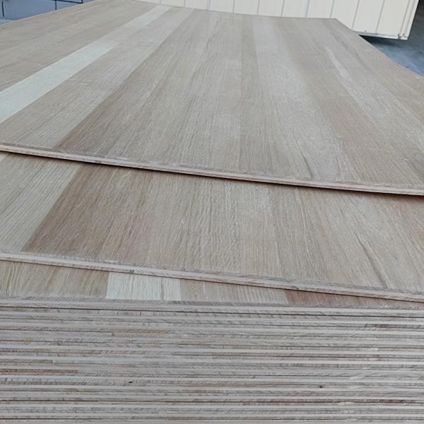 FSC 100% Certified 3mm-50mm White Oak Veneer Panels with Paulownia Wood Core
