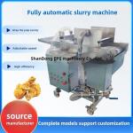 Thermal Processing Shrimp Tempura Battering Machine with Battering Process