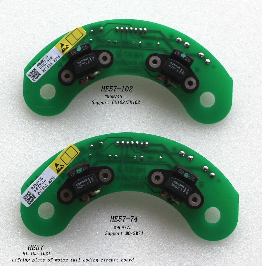 HD ENCODER CIRCUIT BOARD, 61.105.1031, OFFSET SPARE PARTS FOR HD MACHINE.